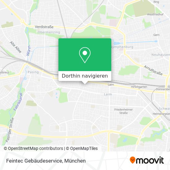 Feintec Gebäudeservice Karte