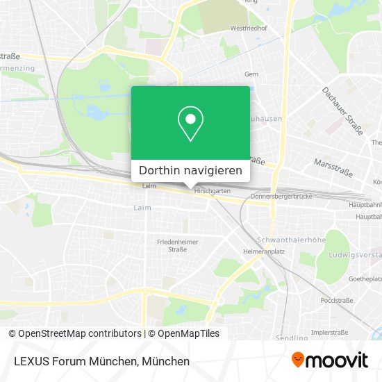 LEXUS Forum München Karte