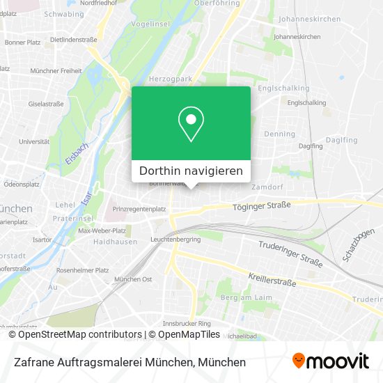 Zafrane Auftragsmalerei München Karte