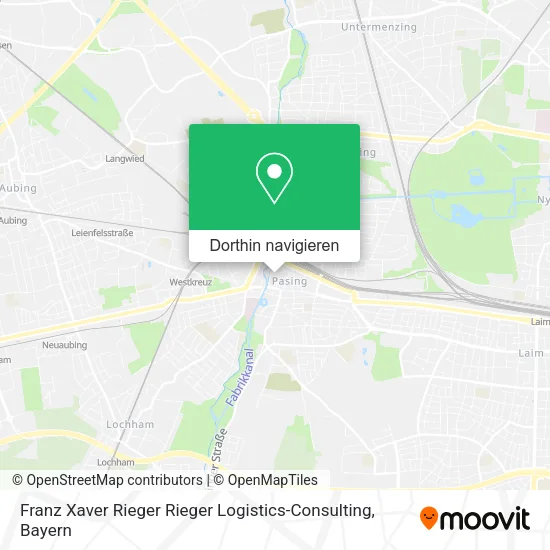 Franz Xaver Rieger Rieger Logistics-Consulting Karte
