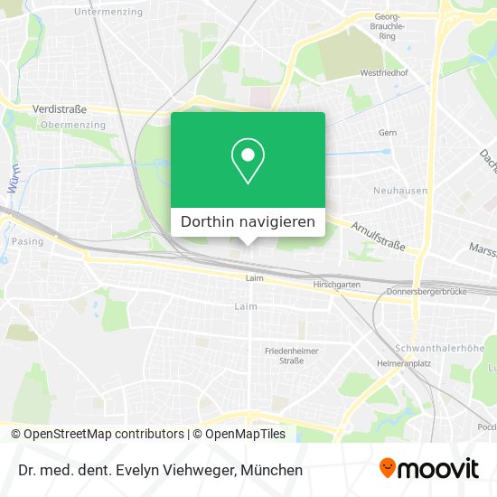 Dr. med. dent. Evelyn Viehweger Karte