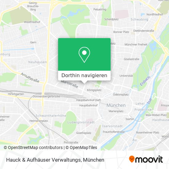 Hauck & Aufhäuser Verwaltungs Karte
