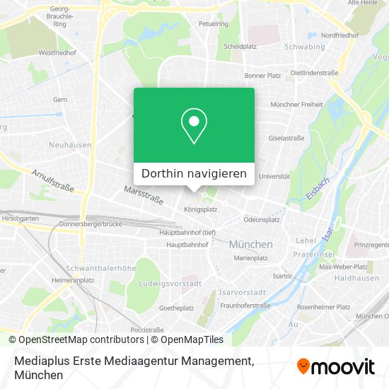 Mediaplus Erste Mediaagentur Management Karte