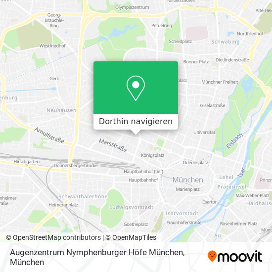 Augenzentrum Nymphenburger Höfe München Karte