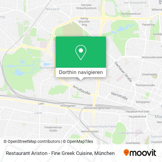 Restaurant Ariston - Fine Greek Cuisine Karte