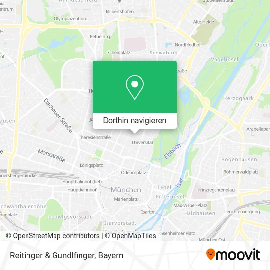 Reitinger & Gundlfinger Karte