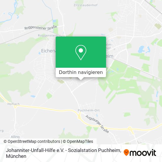 Johanniter-Unfall-Hilfe e.V. - Sozialstation Puchheim Karte