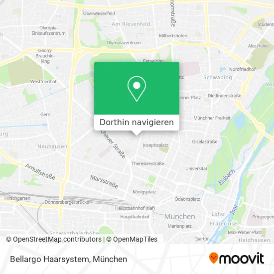 Bellargo Haarsystem Karte