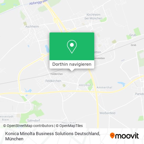 Konica Minolta Business Solutions Deutschland Karte