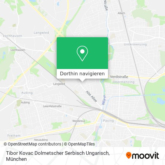 Tibor Kovac Dolmetscher Serbisch Ungarisch Karte
