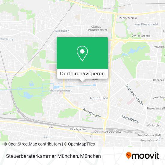 Steuerberaterkammer München Karte