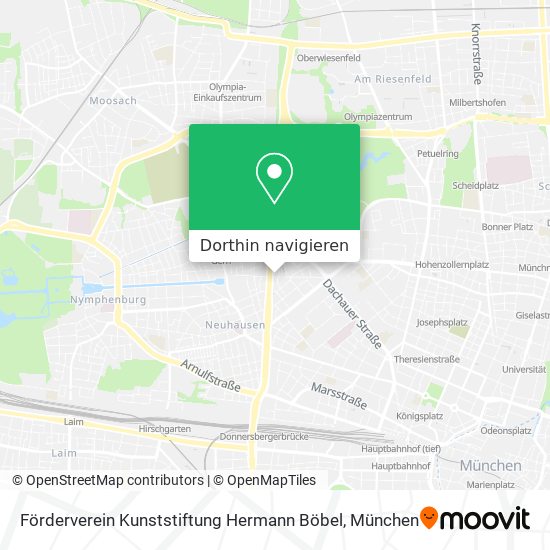 Förderverein Kunststiftung Hermann Böbel Karte