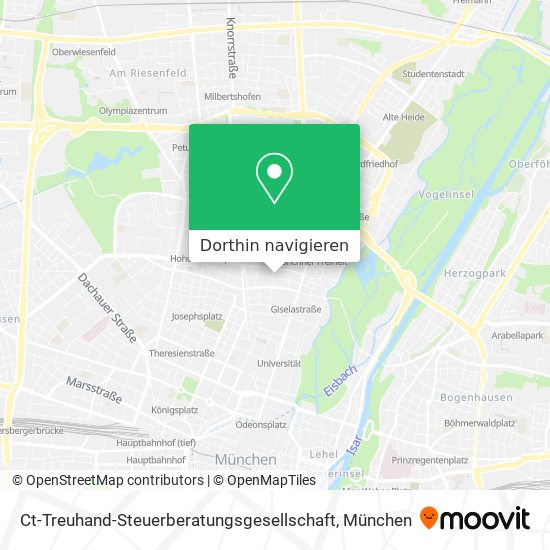 Ct-Treuhand-Steuerberatungsgesellschaft Karte