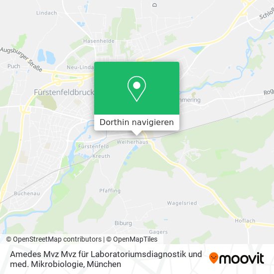 Amedes Mvz Mvz für Laboratoriumsdiagnostik und med. Mikrobiologie Karte