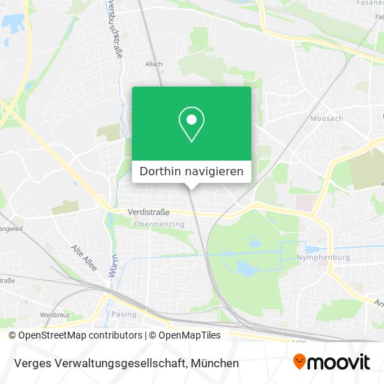 Verges Verwaltungsgesellschaft Karte
