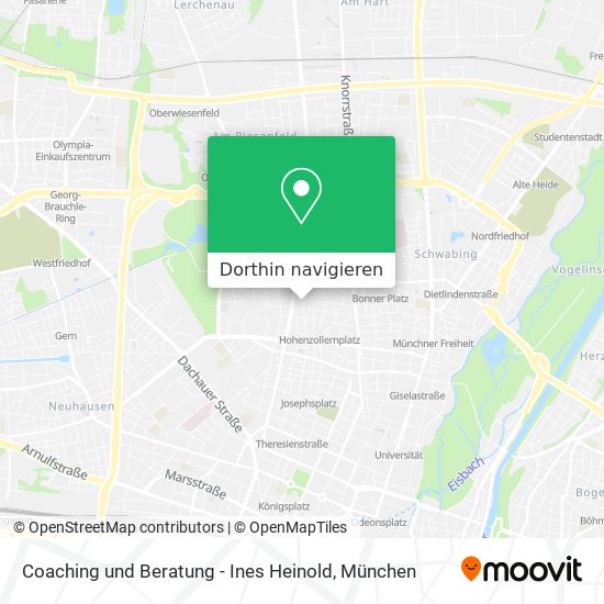 Coaching und Beratung - Ines Heinold Karte