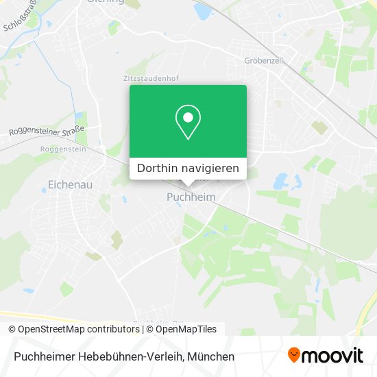 Puchheimer Hebebühnen-Verleih Karte