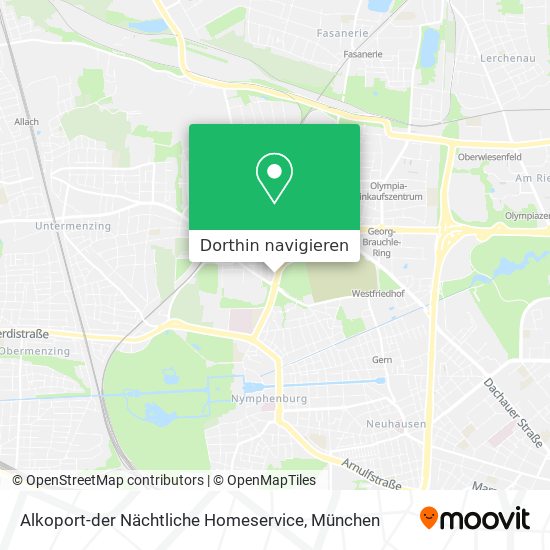 Alkoport-der Nächtliche Homeservice Karte