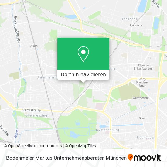 Bodenmeier Markus Unternehmensberater Karte