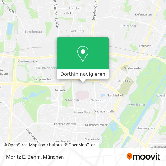 Moritz E. Behm Karte