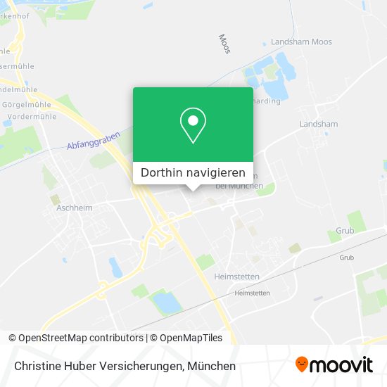 Christine Huber Versicherungen Karte