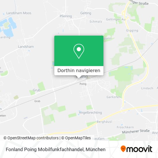 Fonland Poing Mobilfunkfachhandel Karte