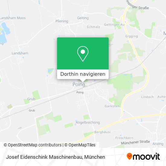 Josef Eidenschink Maschinenbau Karte