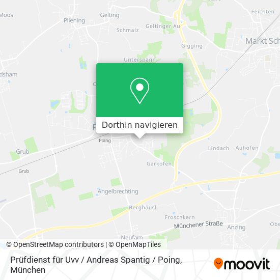Prüfdienst für Uvv / Andreas Spantig / Poing Karte
