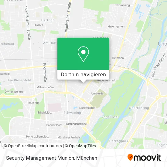 Security Management Munich Karte