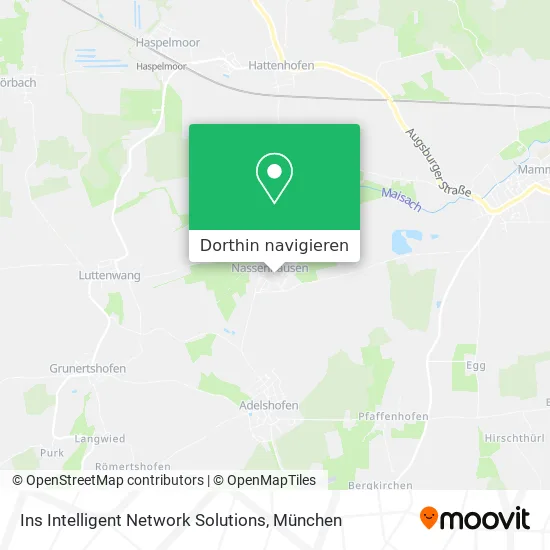 Ins Intelligent Network Solutions Karte