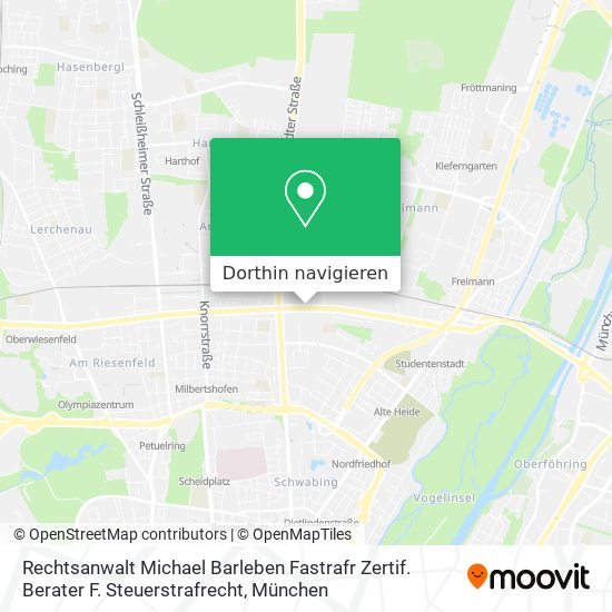Rechtsanwalt Michael Barleben Fastrafr Zertif. Berater F. Steuerstrafrecht Karte