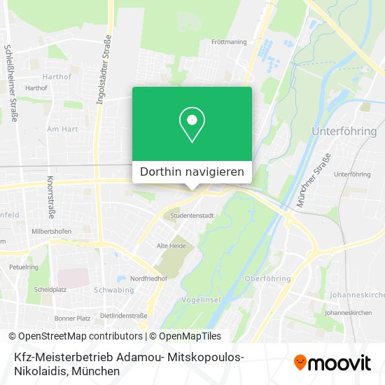 Kfz-Meisterbetrieb Adamou- Mitskopoulos-Nikolaidis Karte