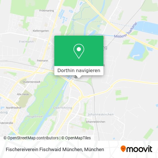 Fischereiverein Fischwaid München Karte