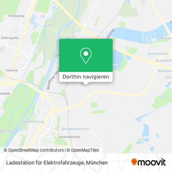 Ladestation für Elektrofahrzeuge Karte