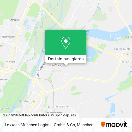 Loxxess München Logistik GmbH & Co Karte