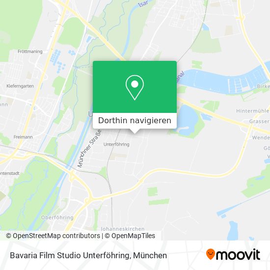 Bavaria Film Studio Unterföhring Karte
