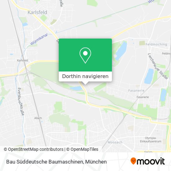 Bau Süddeutsche Baumaschinen Karte