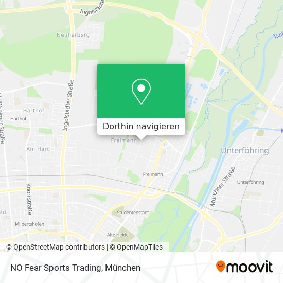 NO Fear Sports Trading Karte