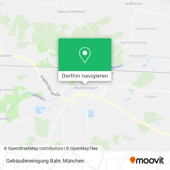 Gebäudereinigung Bahr Karte