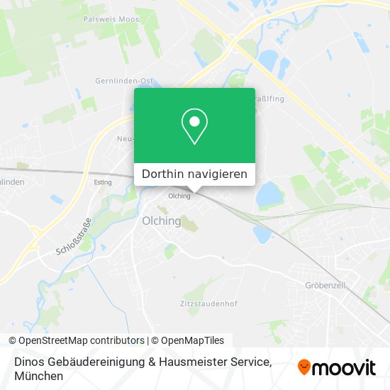 Dinos Gebäudereinigung & Hausmeister Service Karte