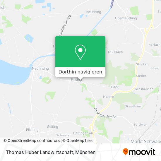 Thomas Huber Landwirtschaft Karte