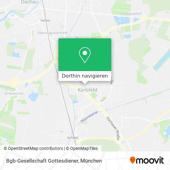 Bgb-Gesellschaft Gottesdiener Karte