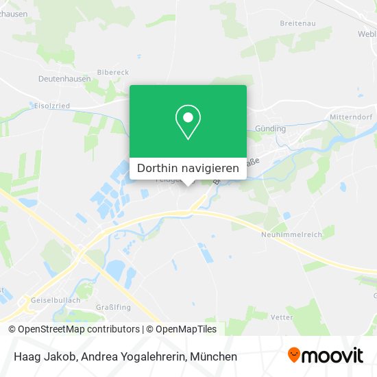 Haag Jakob, Andrea Yogalehrerin Karte