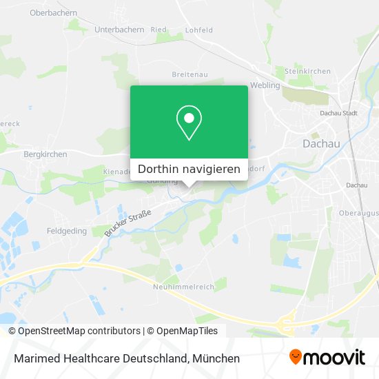 Marimed Healthcare Deutschland Karte