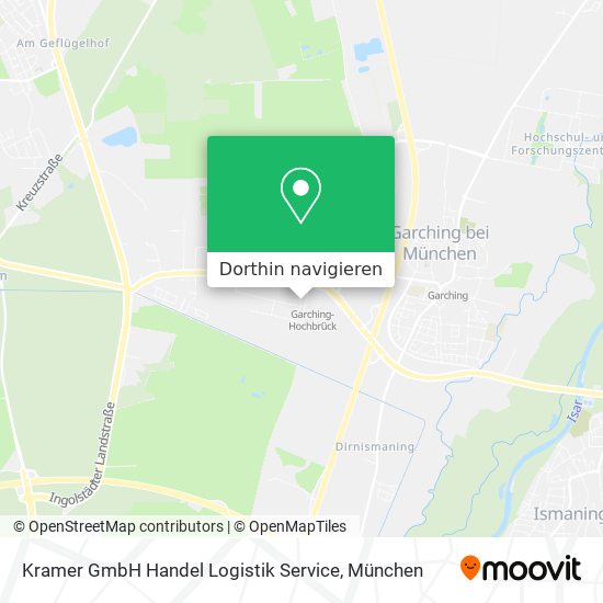 Kramer GmbH Handel Logistik Service Karte