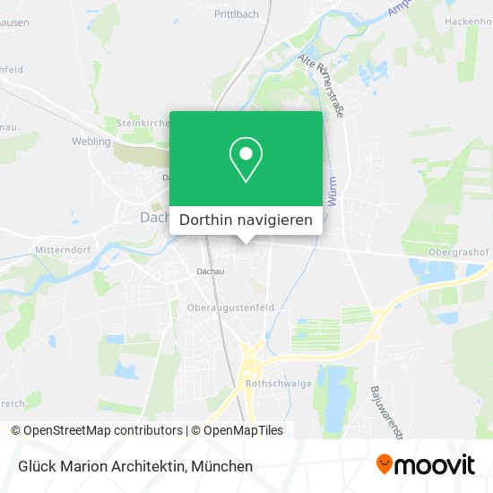 Glück Marion Architektin Karte