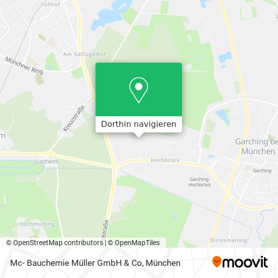 Mc- Bauchemie Müller GmbH & Co Karte
