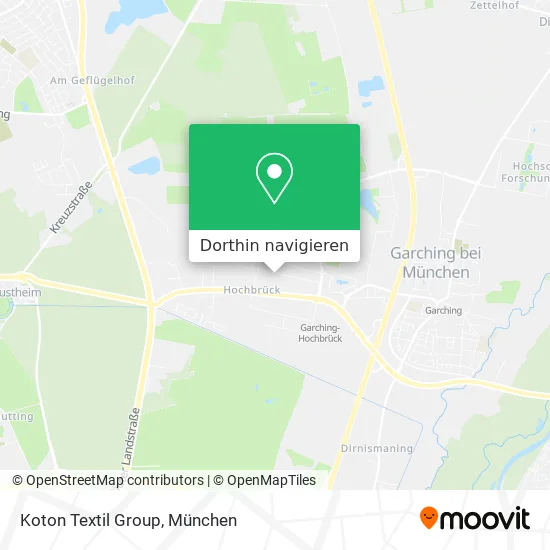 Koton Textil Group Karte