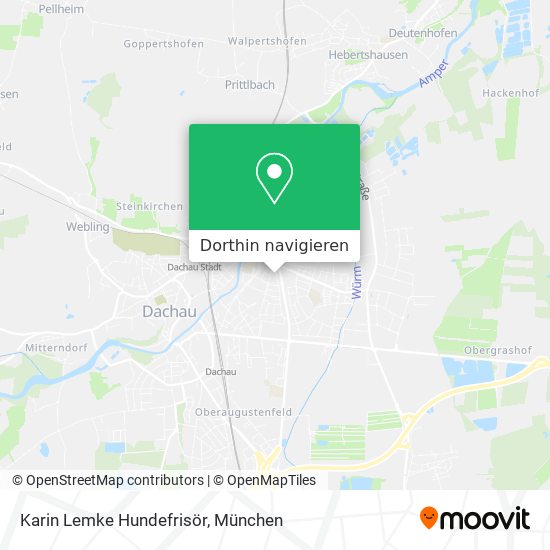 Karin Lemke Hundefrisör Karte