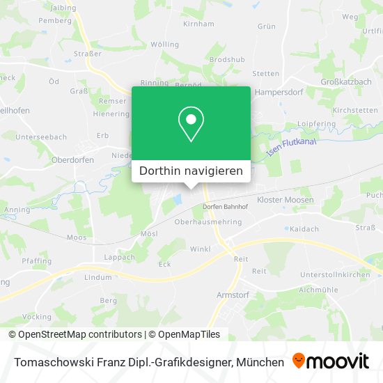 Tomaschowski Franz Dipl.-Grafikdesigner Karte